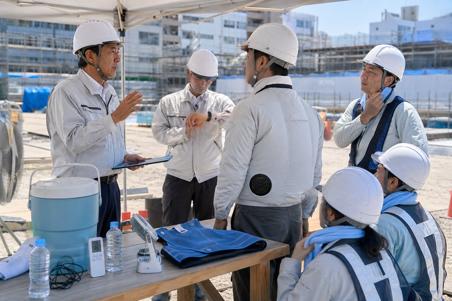 大林組の熱中症対策とは？
