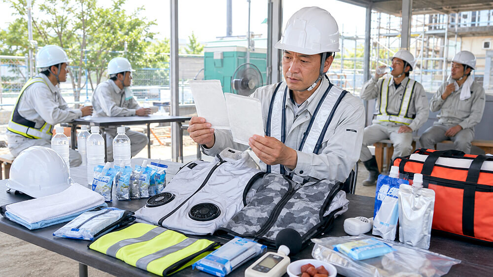 熱さまシートは熱中症対策に効果ある？現場の優先順位