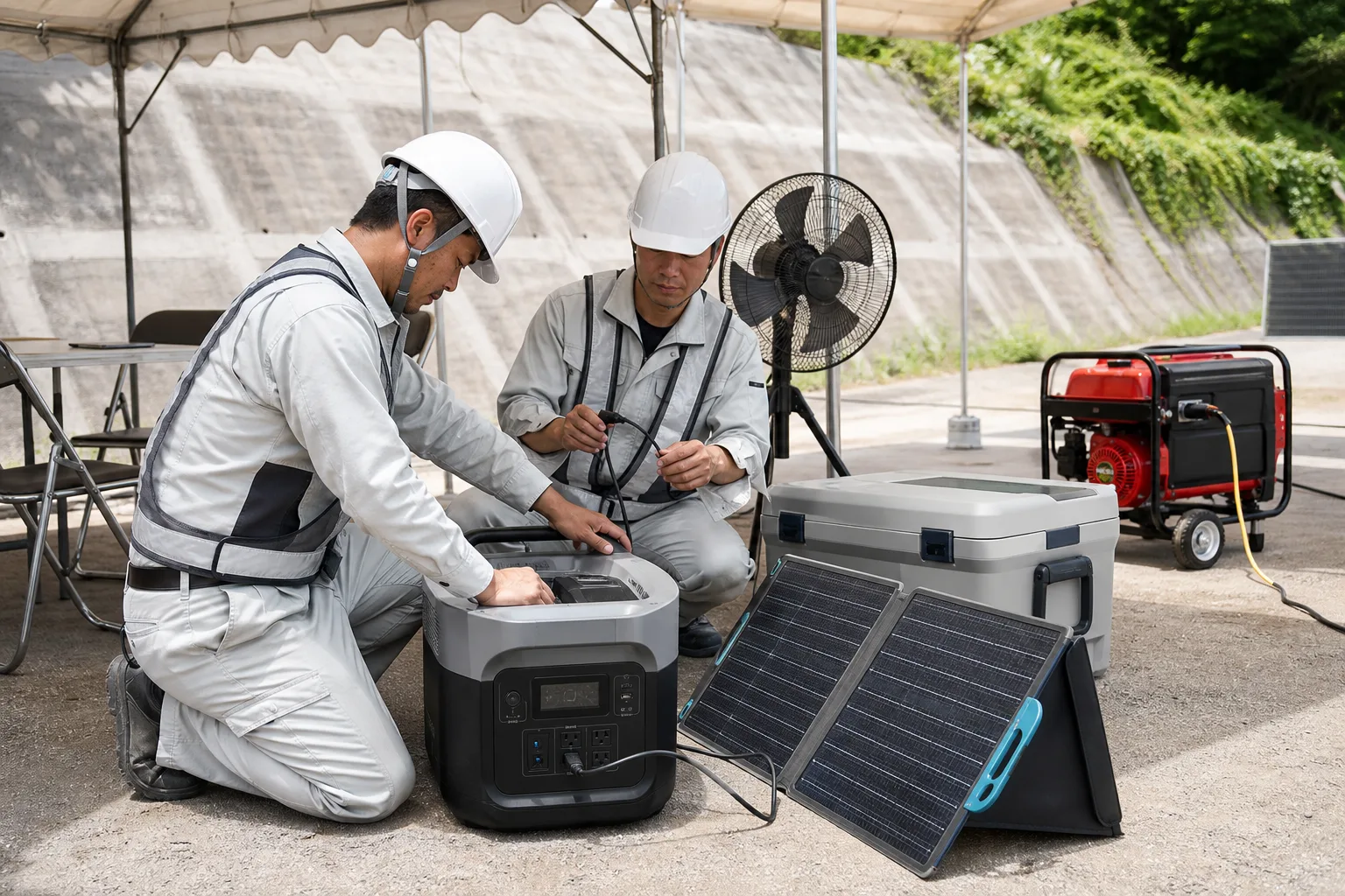 熱中症対策の電源確保とは？