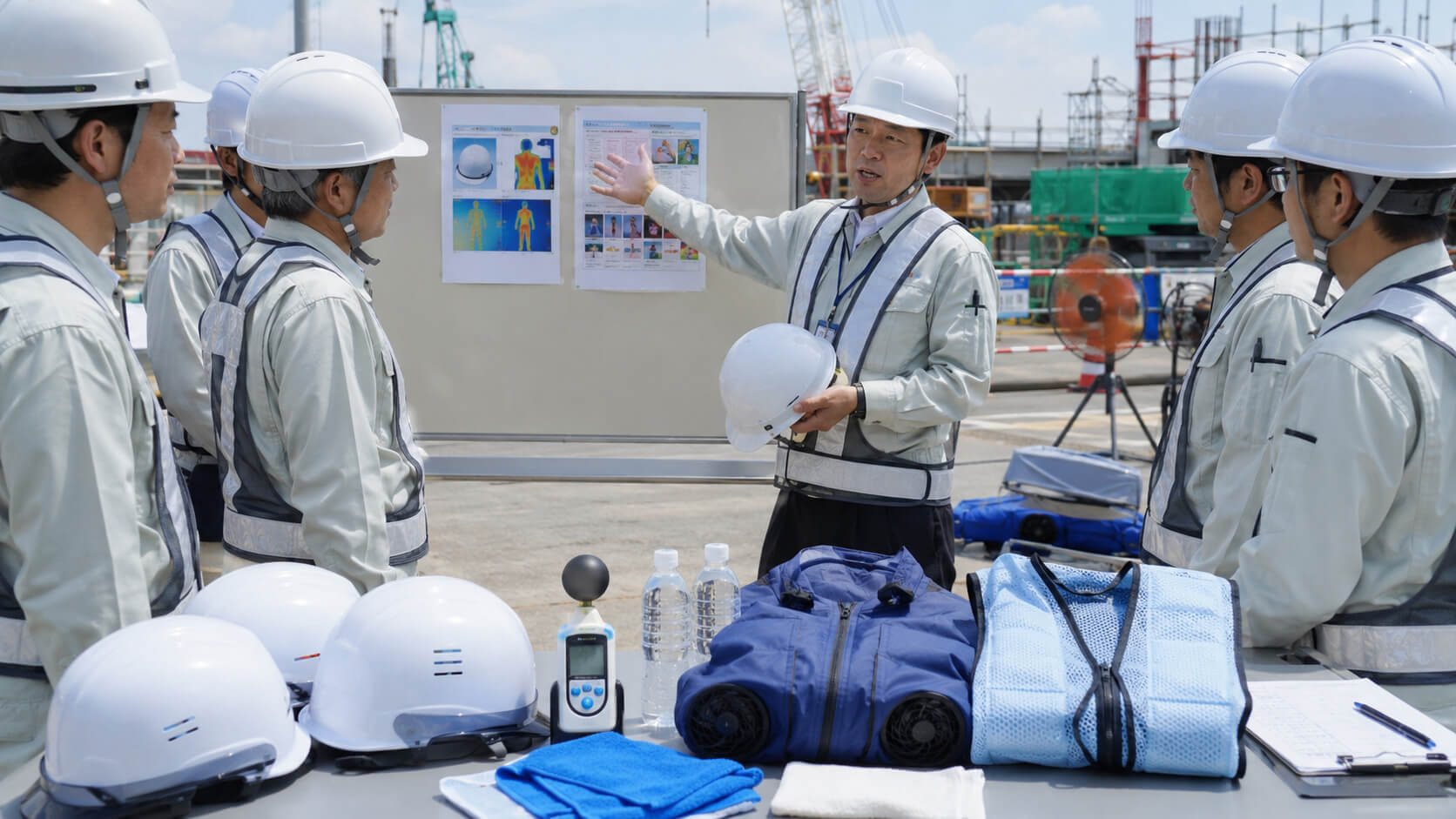 ヘルメットで熱中症リスクは上がる？暑さ対策と選び方