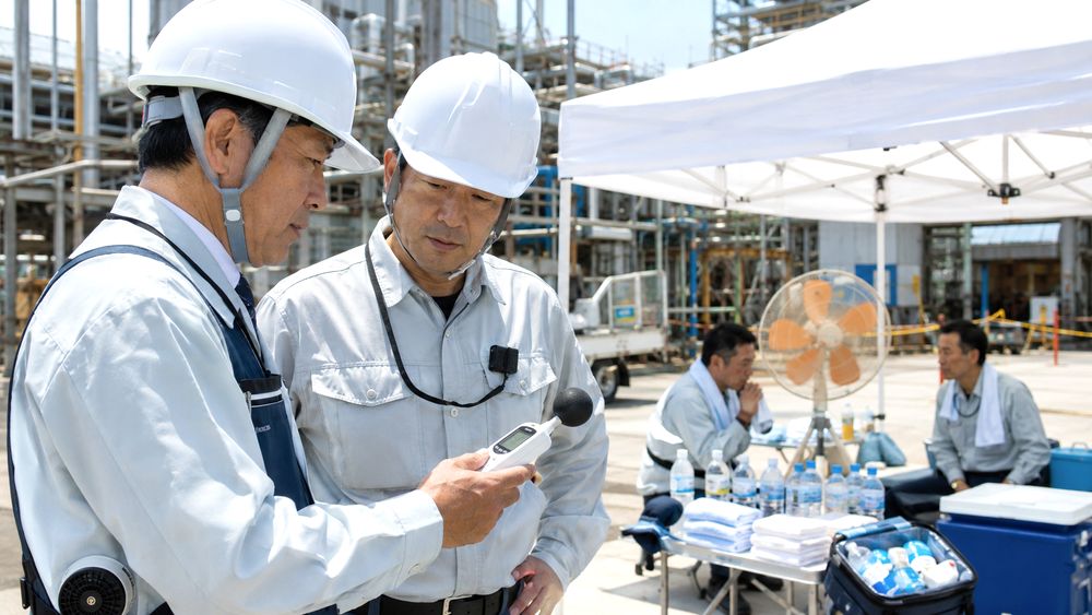 労働安全衛生法でいう暑熱環境とは?