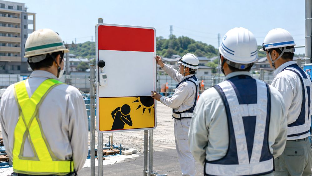 WBGT計・熱中症計の設置場所はどこ？