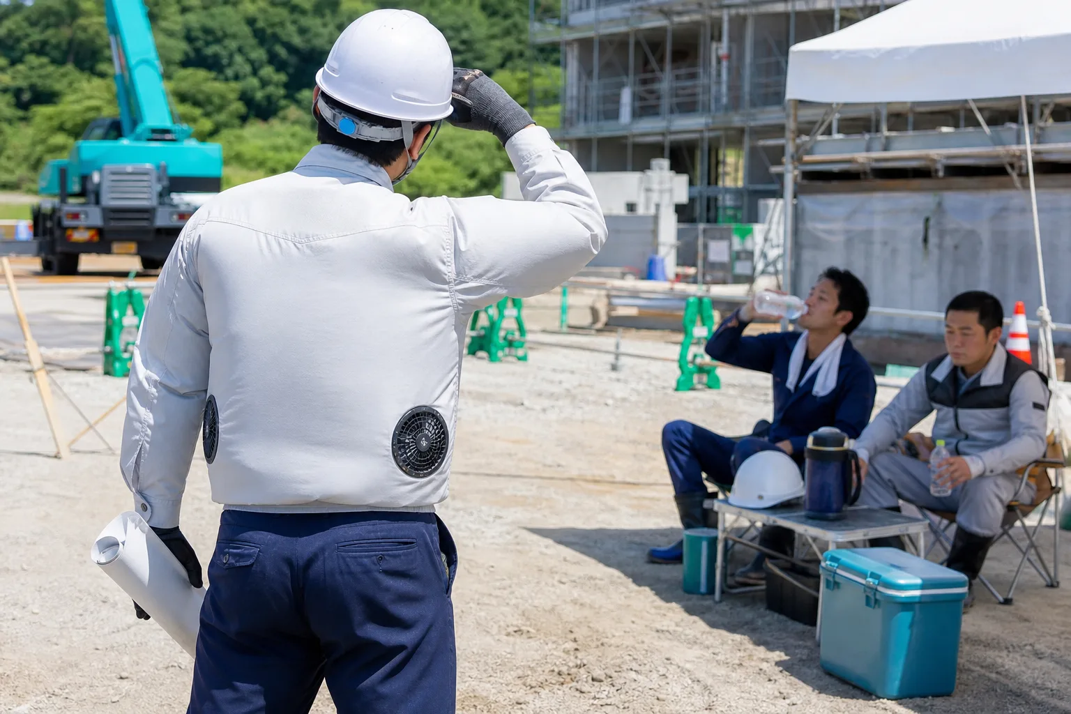 ファン付き作業着は涼しいのか？