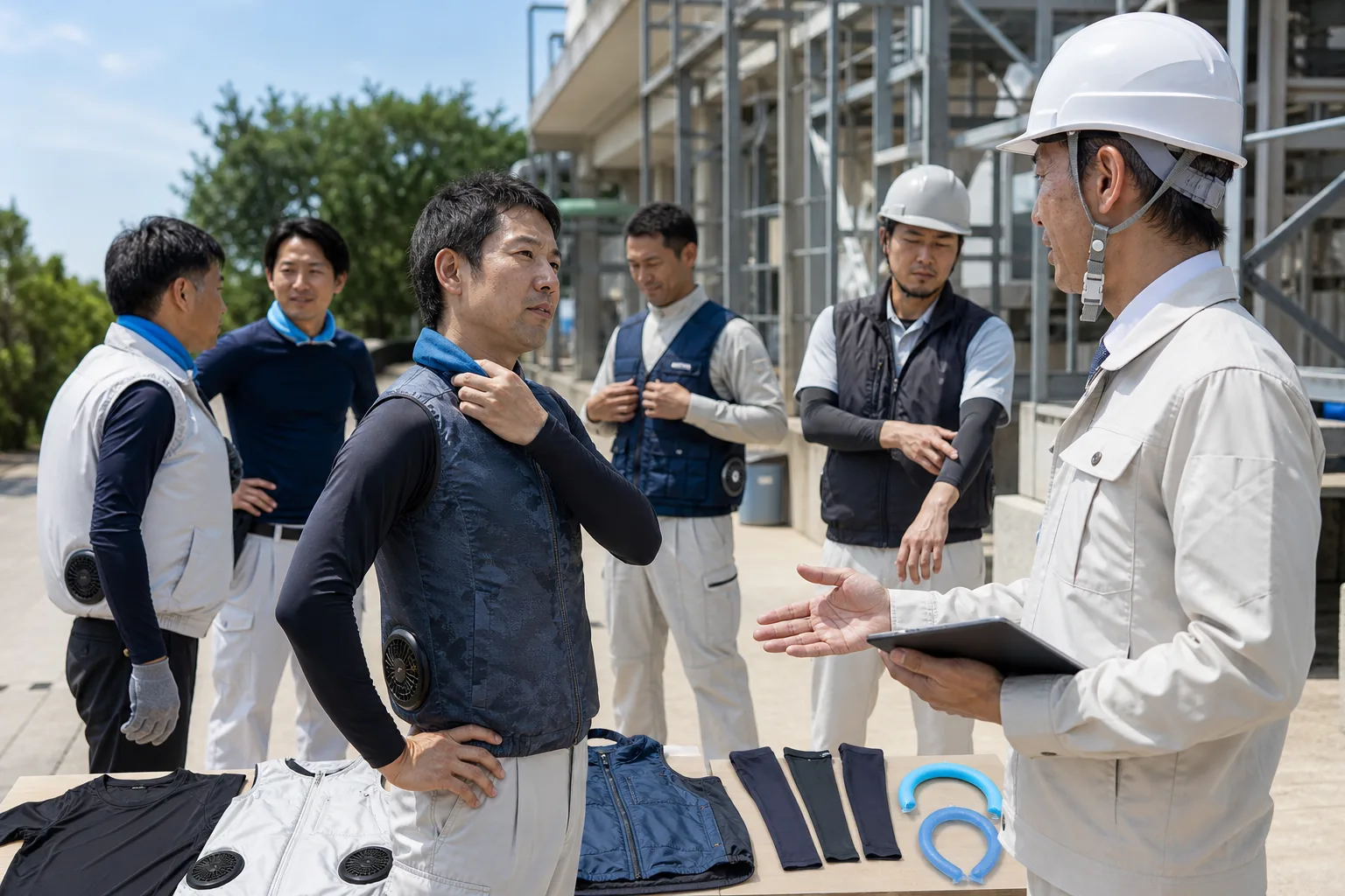 暑さ対策に作業服は何を選ぶ？
