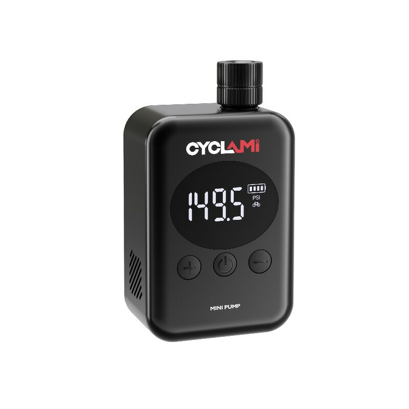 CYCLAMI 電動空気入れ HW-139（圧力計付き）