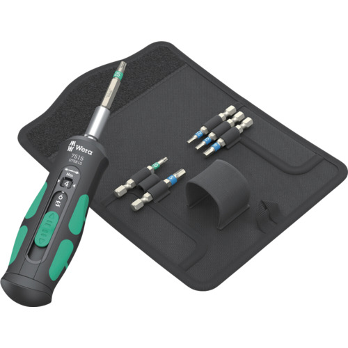 Wera 7515/7 セーフトルクドライバー（2.0〜6.0Nm）