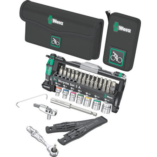 Wera 自転車メンテナンスセット3A（チェーン工具付き）