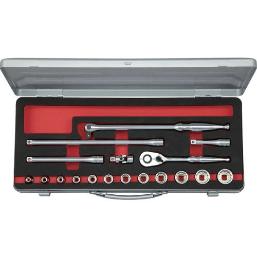 KTC 9.5sq.ソケットセット（十二角）18点 TB318WAの商品画像